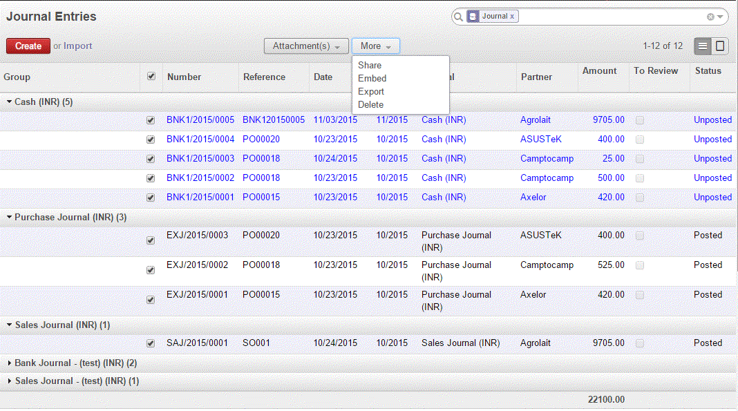 Odoo text and image block
