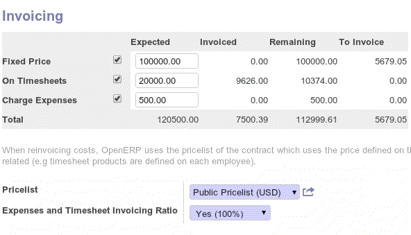 Odoo text and image block