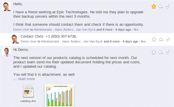 Odoo text and image block